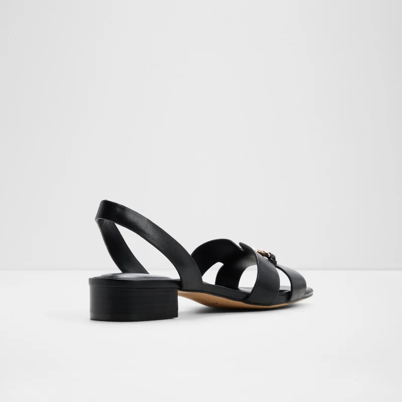 ALDO Alamaendar-In Women's Black Block Heel Sandals